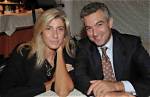 Myrta Merlino and Domenico Arcuri