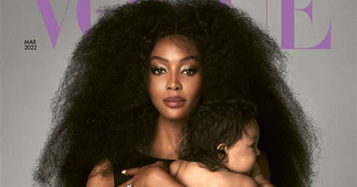 Naomi Campbell, 51, Debuts 1St Photos of Daughter, 9 Months, on British ‘Vogue’ Cover