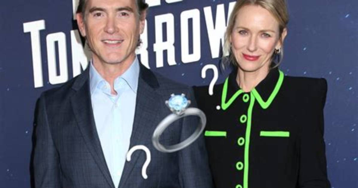 Naomi Watts & Billy Crudup Spark Marriage Rumors by Wearing Matching Gold Bands: Photos
