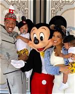 Nick Cannon Celebrates Twins’ Birthday at Disneyland with Abby – Hollywood Life
