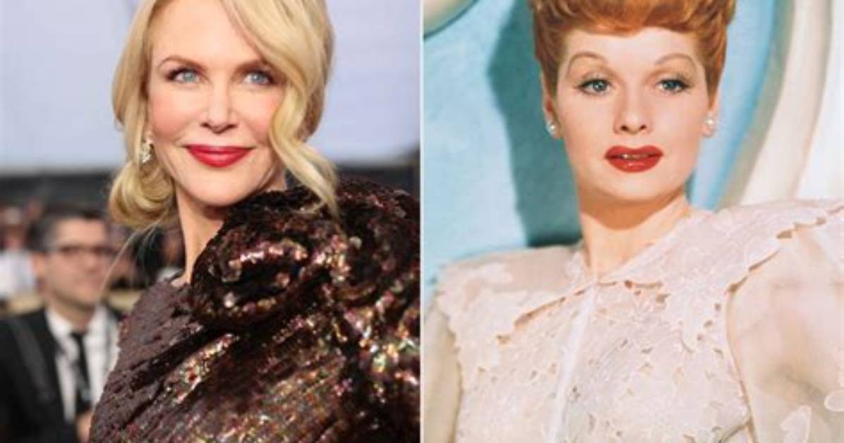 Nicole Kidman Looks Like Lucille Ball’s Twin in New Set Pics with Javier Bardem as Desi Arnez — Pic
