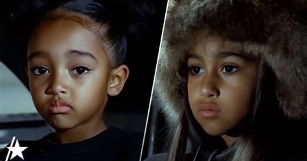North, 9, & Chicago West, 5, Help Style Each Other’s Hair in Adorable New Tiktok