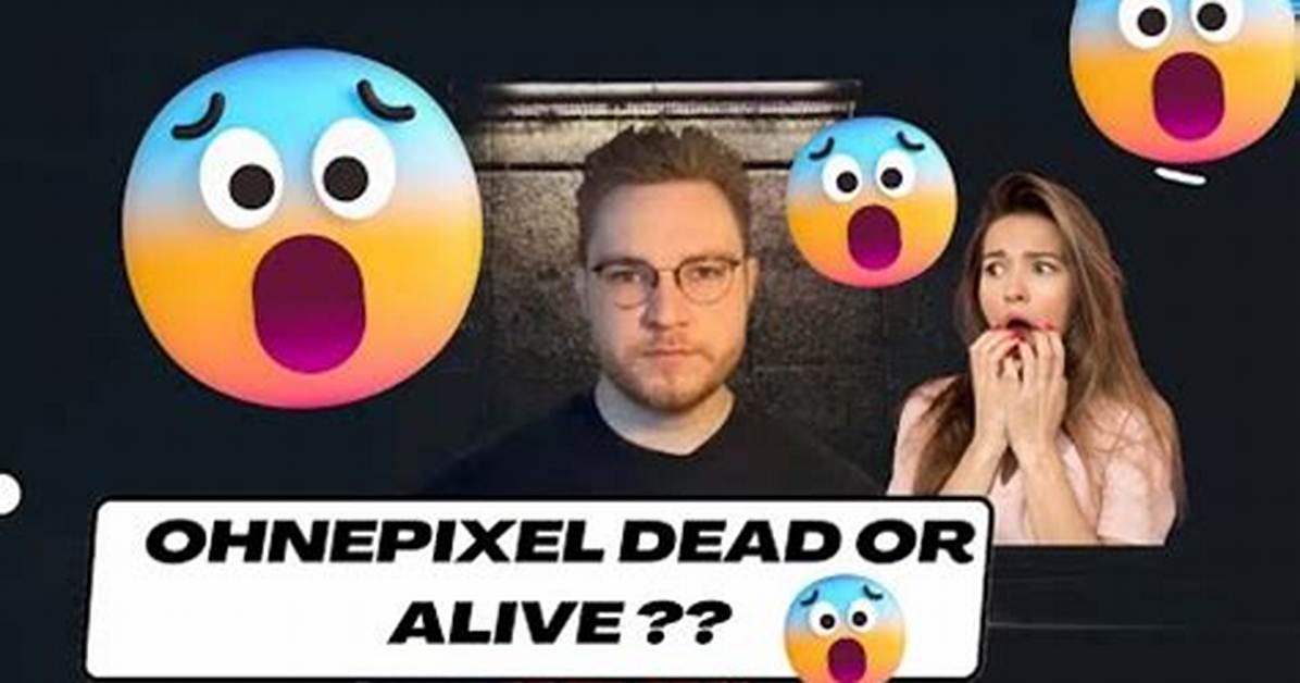 Ohnepixel Heart Attack: Dead or Alive? Health Update