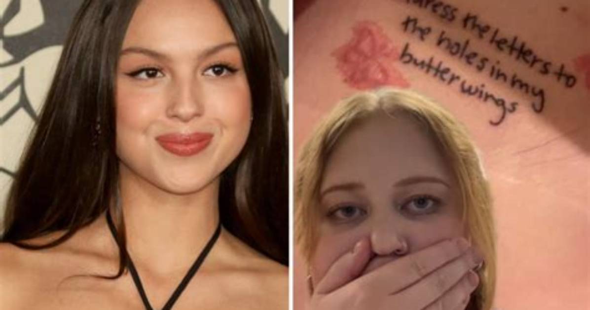 Olivia Rodrigo Reacts to Fan’s Tattoo Typo of Her Lyrics in ‘Hope Ur Ok’
