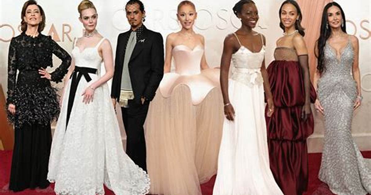 Oscars Best Dressed 2012