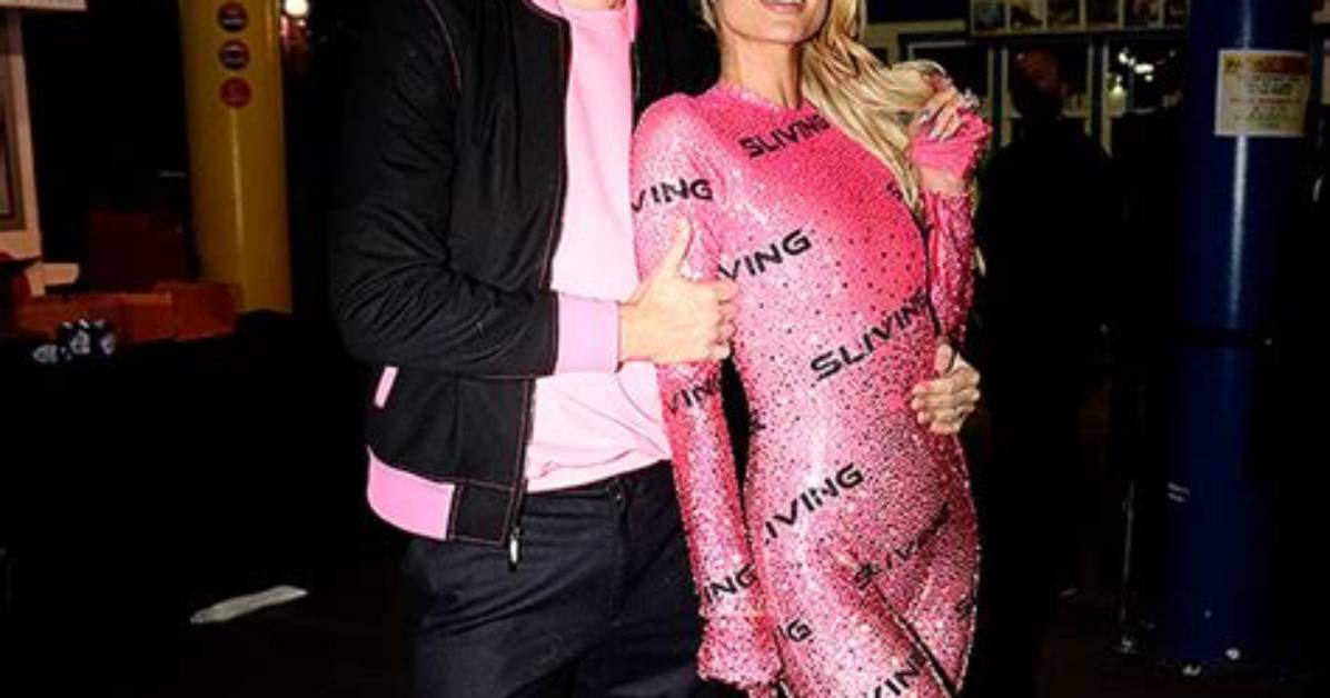 Paris Hilton Rocks Red Swimsuit While Celebrating One-Year Anniversary – Hollywood Life