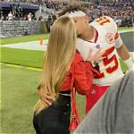 Patrick Mahomes & Gf Brittany Matthews Passionately Kiss Each Other on Vacation — See Pics