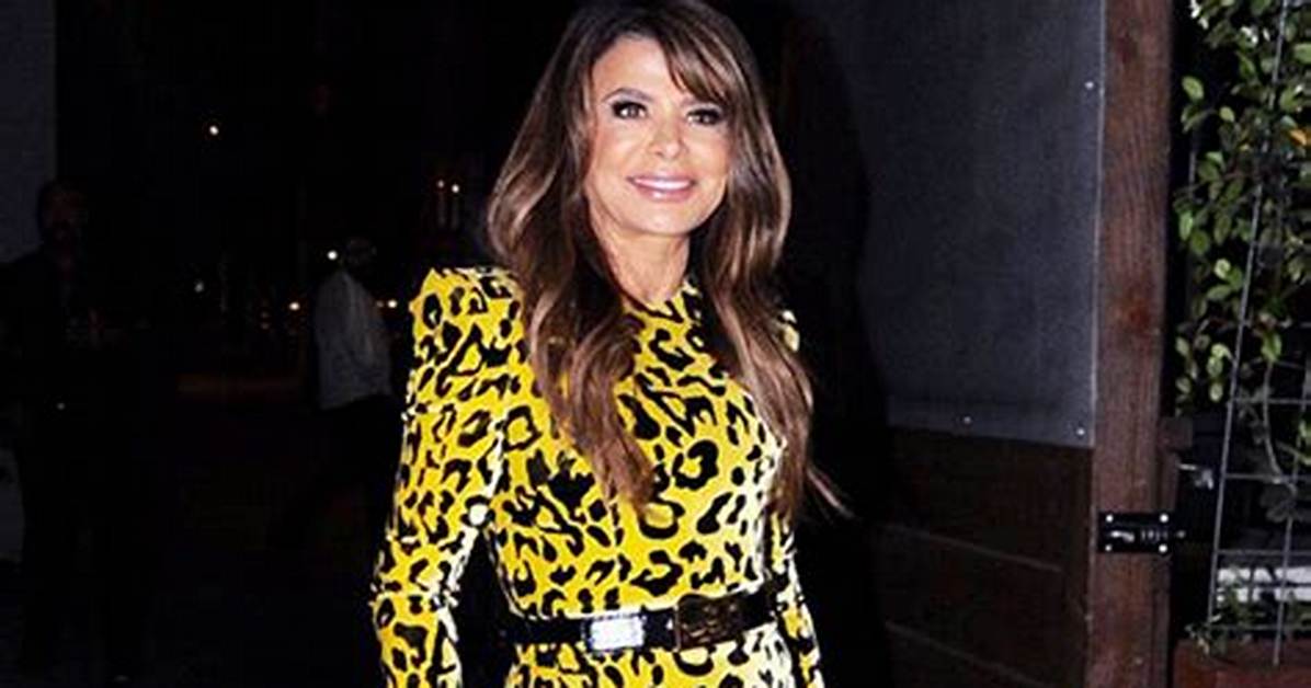 Paula Abdul, 59, Stuns in Cheetah Print Mini Dress & Stilettos During Night out in West Hollywood