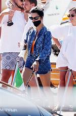Penelope Cruz, 48, Rocks Double Denim Look in Short Shorts & Cropped Jacket in Italy: Photos