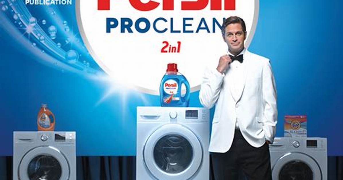 Persil’s Spokesman Climbs out of the Tv to Clean up Messy Super Bowl Fans’ Clothes in Funny Ad