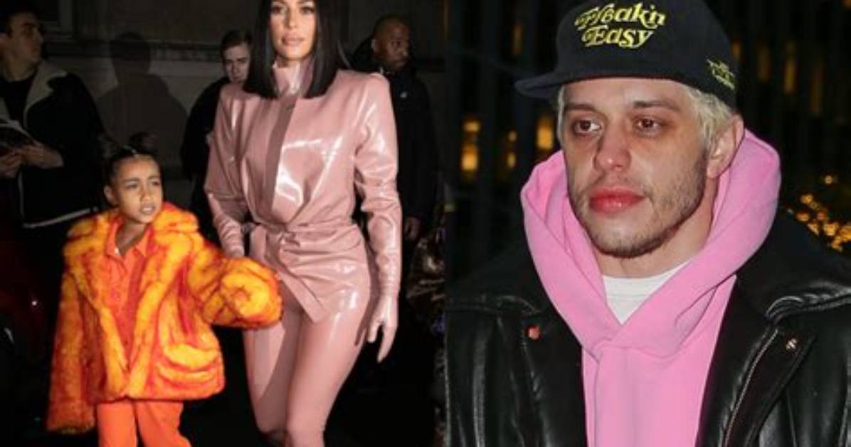 Pete Davidson & North West, 8, Seen in 1St Photos Together During Joy Ride in Pink Moke Car