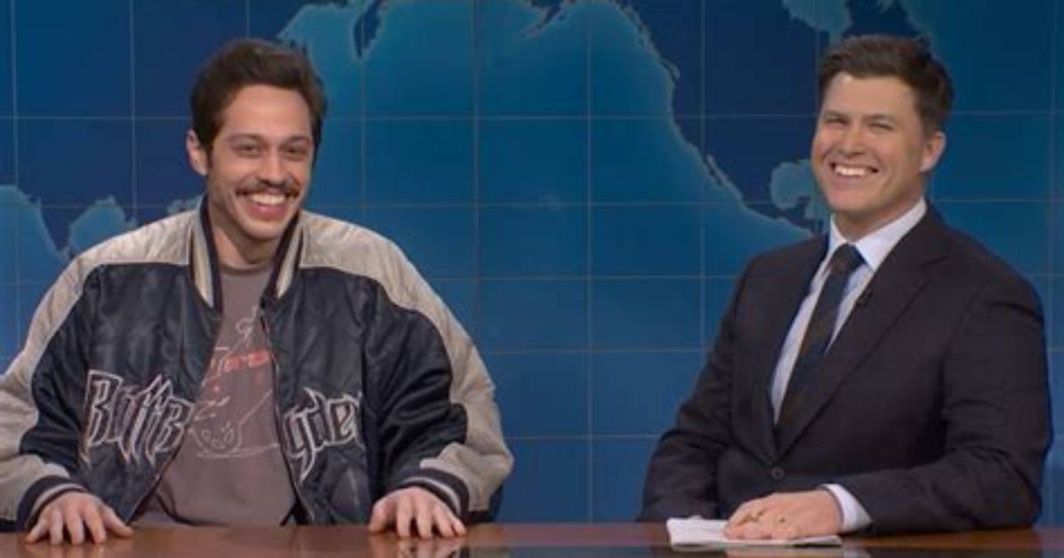 Pete Davidson’s Final Appearance on ‘Weekend Update’ — Video – Hollywood Life