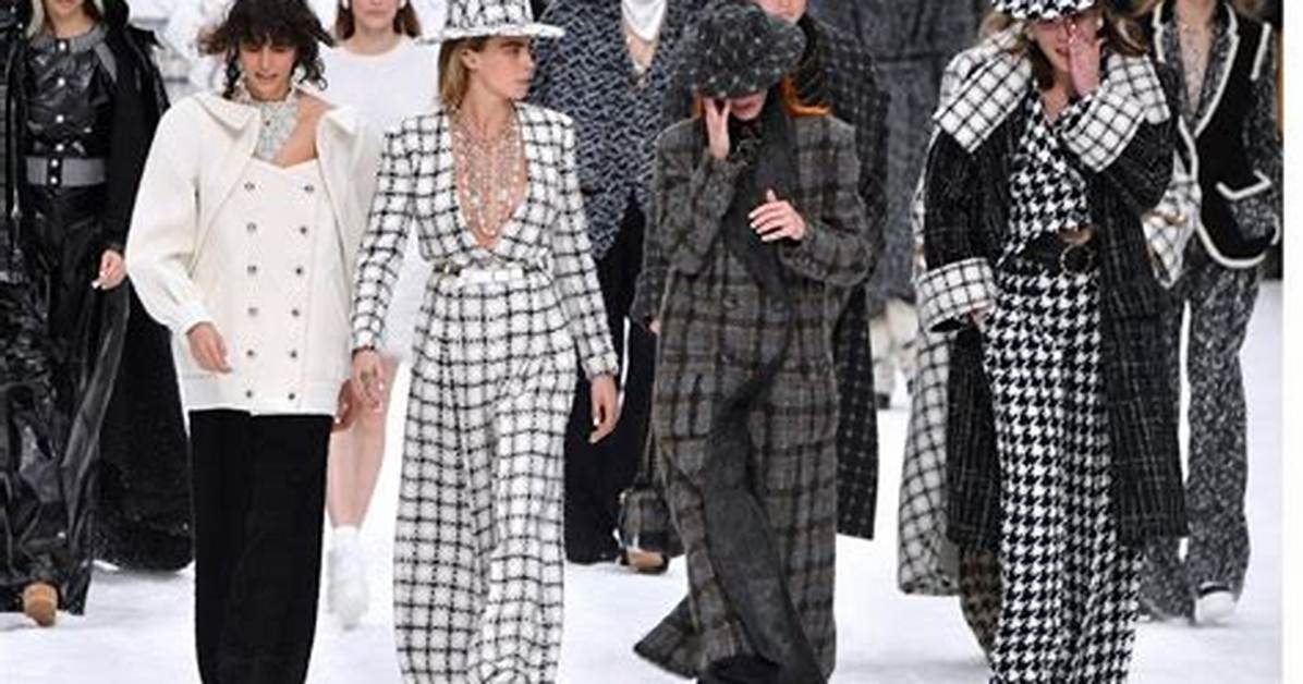 Photos of Last Karl Lagerfeld Collection – Hollywood Life