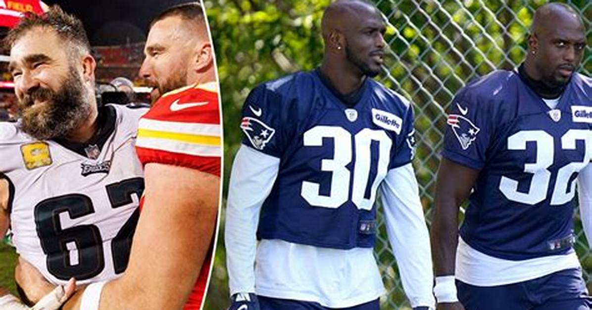 Photos of the Nfl Player Brothers – Hollywood Life