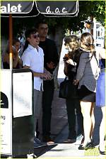 [Pics] Cory Monteith Memorial — Photos of ‘Glee’ Cast Embracing After Service – Hollywood Life