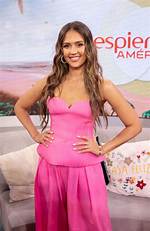 [Pics] Jessica Alba’s Pink Dress — Goes Braless & Channels Barbie – Hollywood Life