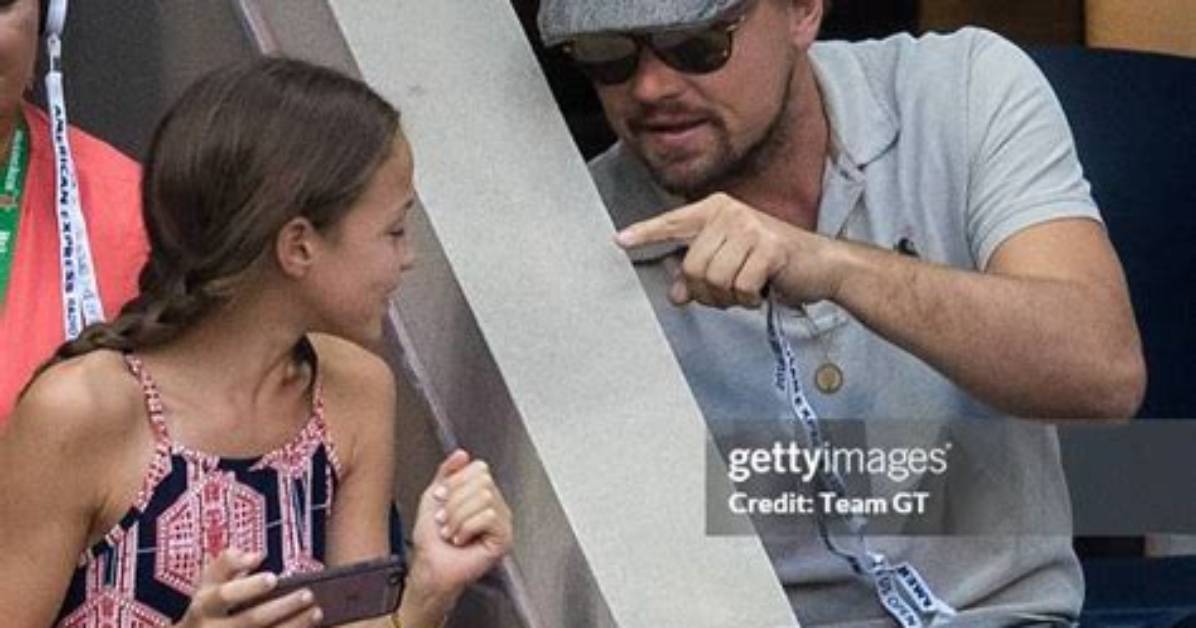 [Pics] Leonardo Dicaprio’s Selfie with Little Girl at Us Open — See Pic – Hollywood Life