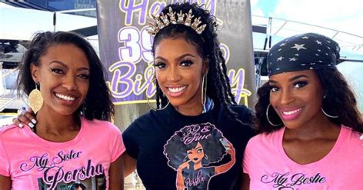 Porsha Williams Celebrates Her 39Th Birthday by Rocking Flame Red, Sexy Bodysuit – Pics