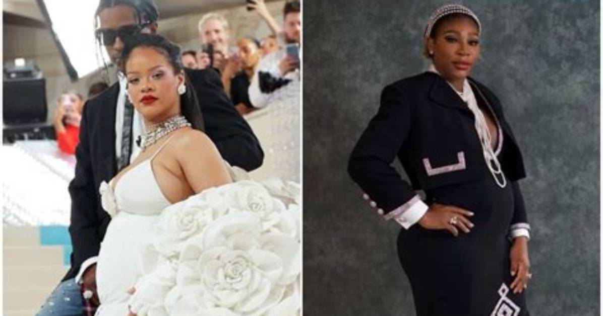 Pregnant Celebrity Brides — Moms-to-Be in Wedding Dresses
