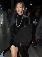 Pregnant Rihanna Channels Karl Lagerfeld in Vintage Chanel Ahead of Met Gala: Photos