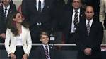 Prince George, 7, Cheers with Excitement for Team England’s 1St Goal Against Italy in Euro 2020 Final