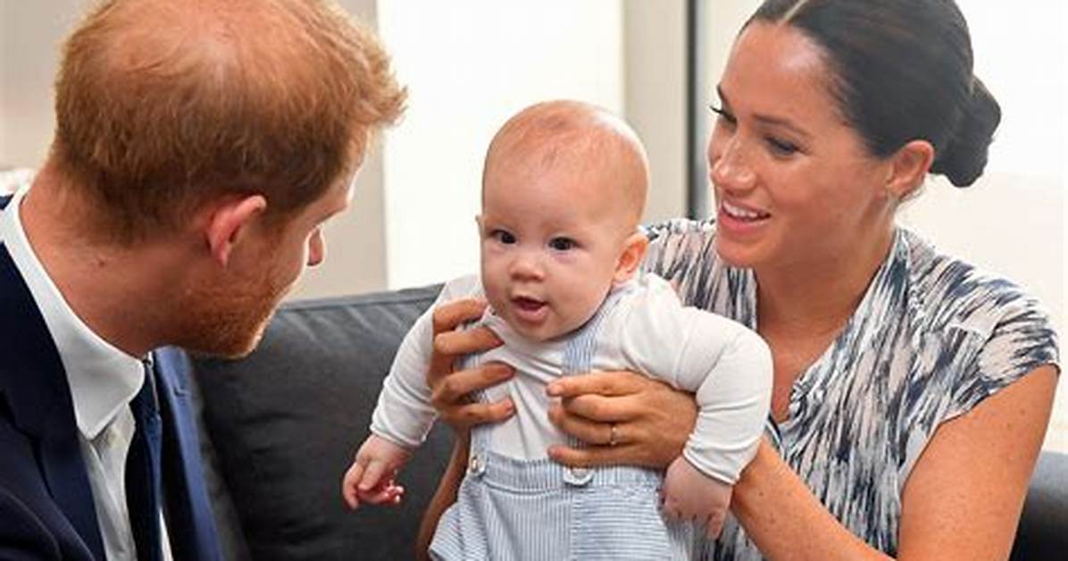 Prince Harry & Meghan Markle Celebrate Son Archie’s 2Nd Birthday with Precious Photo: See Pic