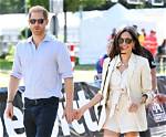Prince Harry & Meghan Markle Join Royal Family to Greet Queen Elizabeth’s Coffin at Palace