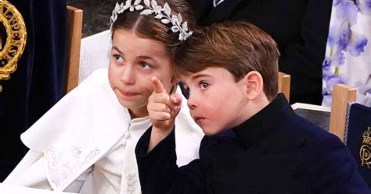 Princess Charlotte Hilariously Whacks Prince Louis’ Hand Down to Get Him to Stop Waving
