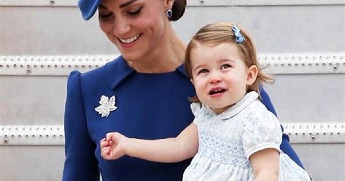 Princess Charlotte & Kate Middleton in Matching Outfits: Phots – Hollywood Life
