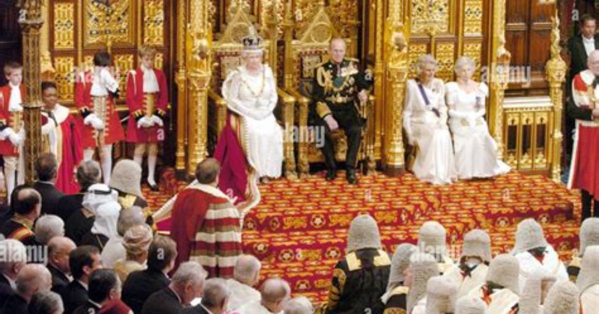 Queen Elizabeth Ii Opens Parliament with Prince Charles in 1St Royal Appearance Since Losing Philip