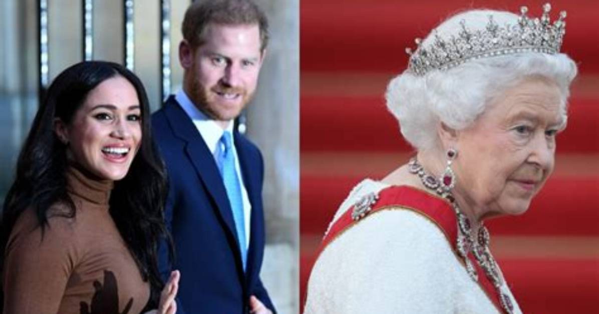 Queen Elizabeth ‘Plans’ to Work with Prince Harry & Meghan Markle on ‘Step Back’ from Royal Life