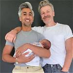 ‘Queer Eye’ Star Tan France & Husband Rob Welcome Baby Boy via Surrogate — See Photos