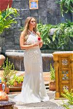 Rachel Recchia Stuns in White Halter Dress for Final Rose Ceremony on ‘The Bachelorette’
