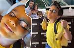 Reign Disick, 7, Gets a ‘Minions’ Face Paint Makeover from Penelope, 10, on Tiktok