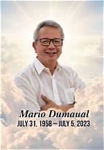 Remembering Mario Dumaual: a Legacy Lost