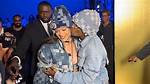 Rihanna & A$Ap Rocky Spotted at Pharrell’s Louis Vuitton Fashion Show – Hollywood Life