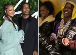 Rihanna & Rumored Ex A$Ap Rocky Reportedly Get Cozy at Louis Vuitton Fashion Show