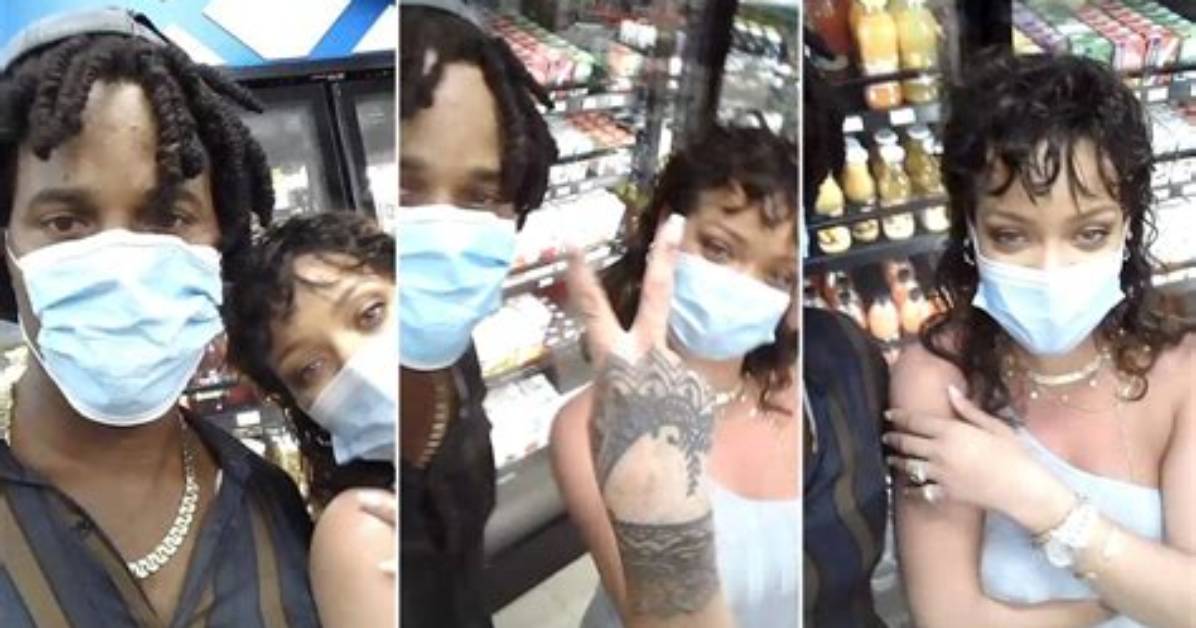 Rihanna Shocks Fan in Barbados After Surprise Meeting in ‘Random Gas Station’ – See Sweet Selfie