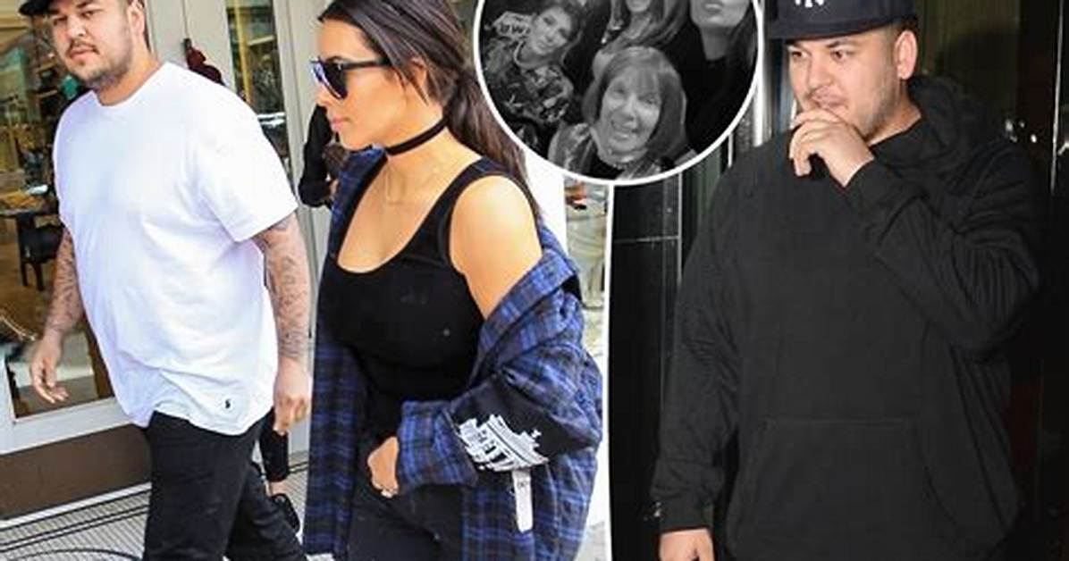 Rob Kardashian Receives Lots of Love on His Birthday as Kim, Kendall & Kris Share Tributes to Him