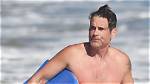Rob Lowe, 56, Is Hunkier Than Ever Going Shirtless Boogie Boarding with Son Matthew, 27