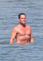 Rob Lowe, 57, Looks Buff as He Goes for a Shirtless Swim in Santa Barbara — See Pics