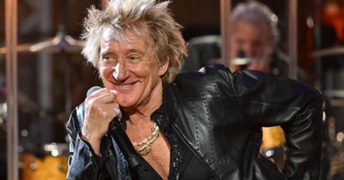 Rod Stewart, 77, Sunbathes in His Swimsuit on Floatie on Italian Getaway with Family