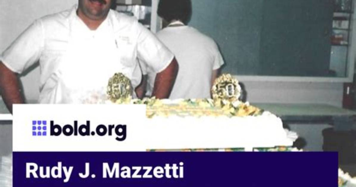 Rudy Mazetti: a Culinary Pioneer