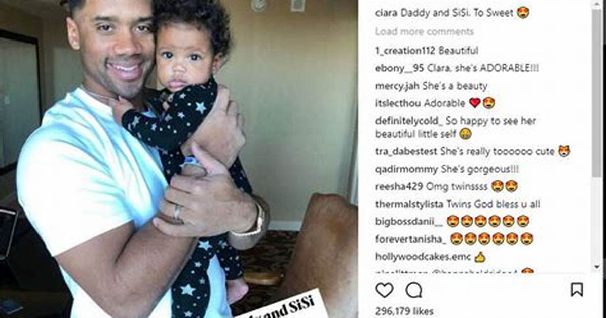 Russell Wilson Holds His Daughter Sienna, 2, up by the Legs During Adorable Workout Session