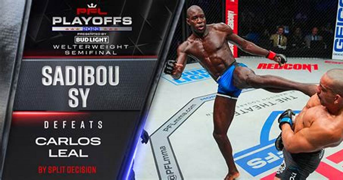 Sadibou Sy: Explore Mma Fighter’s Net Worth Wife Instagram and Interesting Facts