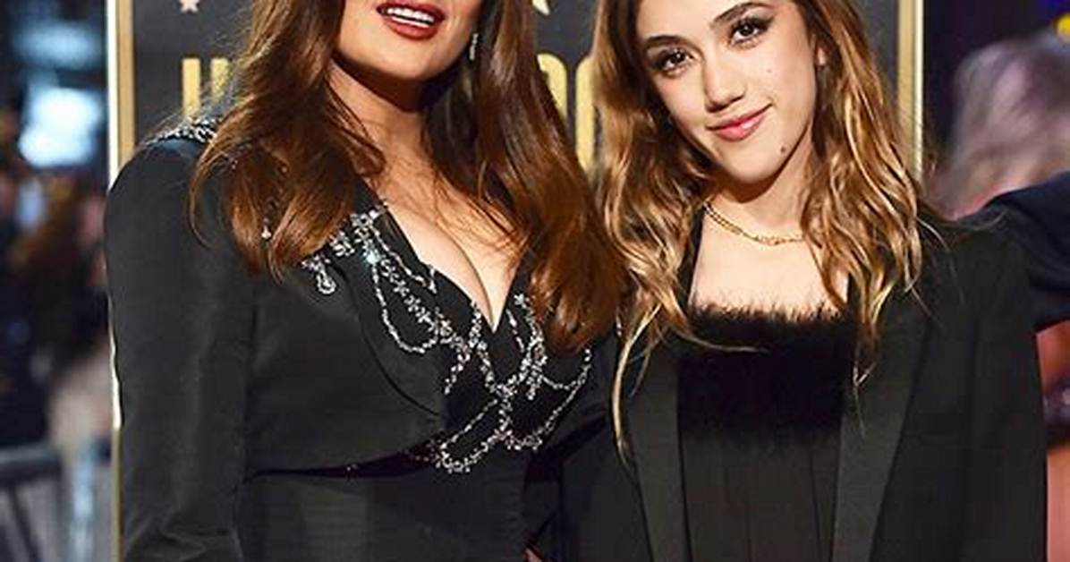 Salma Hayek Goes to Dinner with Daughter Valentina & Her Husband – Hollywood Life
