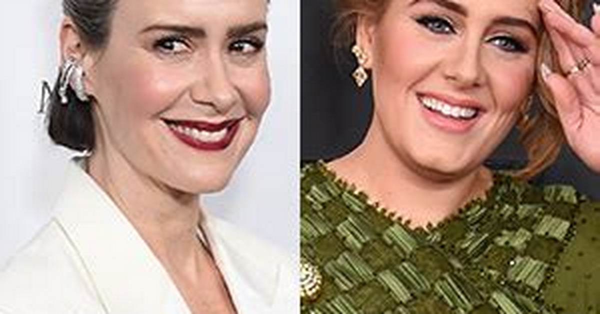 Sarah Paulson Does Impression of Adele After Being Compared by Fans – Hollywood Life