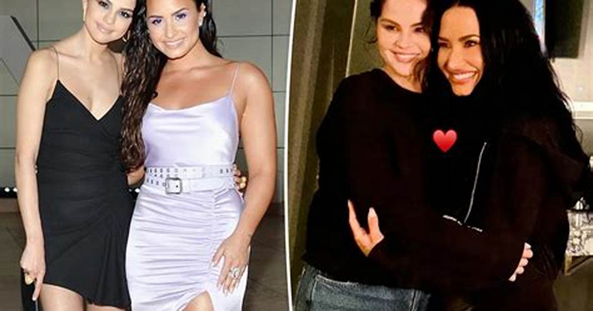 Selena Gomez & Demi Lovato: Bffs Reunite in Cute Pic