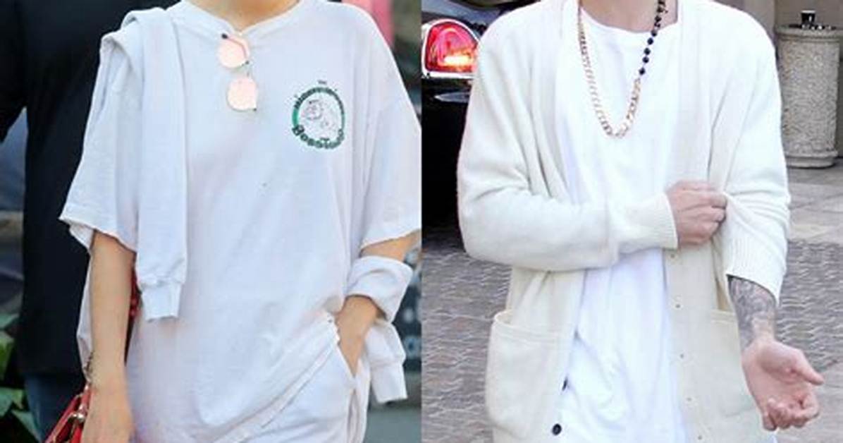 Selena Gomez & Justin Bieber’s Matching Outfits — Photos