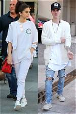Selena Gomez & Justin Bieber’s Matching Outfits — Photos